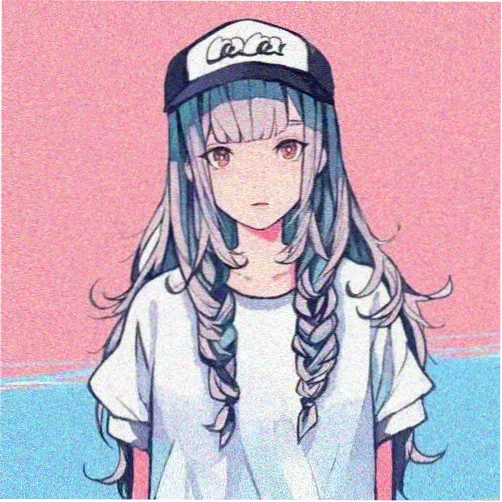 漫迷灯下白头像